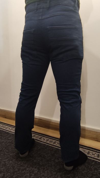 Blugi moto SM Strada protectii + kevlar marimi 30, 32, 34, 36, 38 Noi!