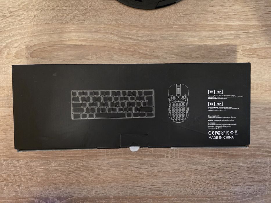 Kit Gaming Tastatura + Mouse RGB ( Tastatura 60% ) RedThunder K62