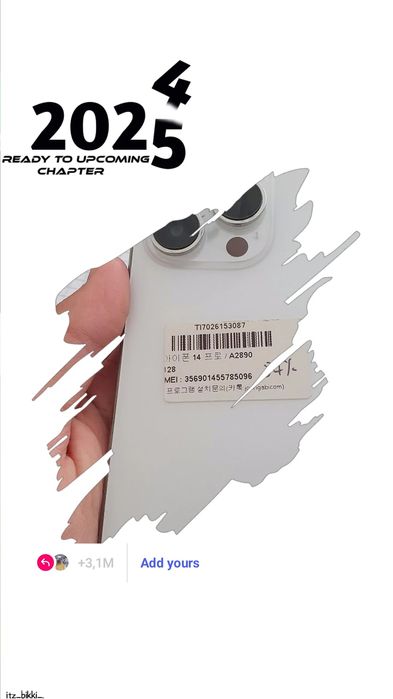 Iphone 14 pro kafolati bilan sotilyapti