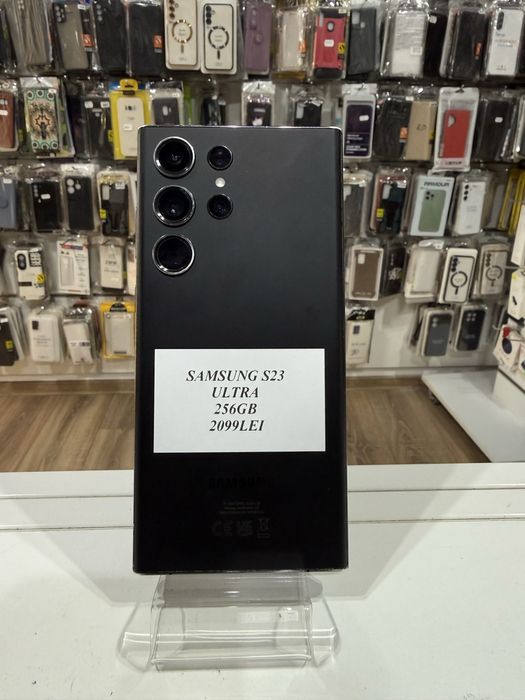 iSellStore Vâlcea: Samsung Galaxy S23 Ultra  5G- 256GB- Neverlocked