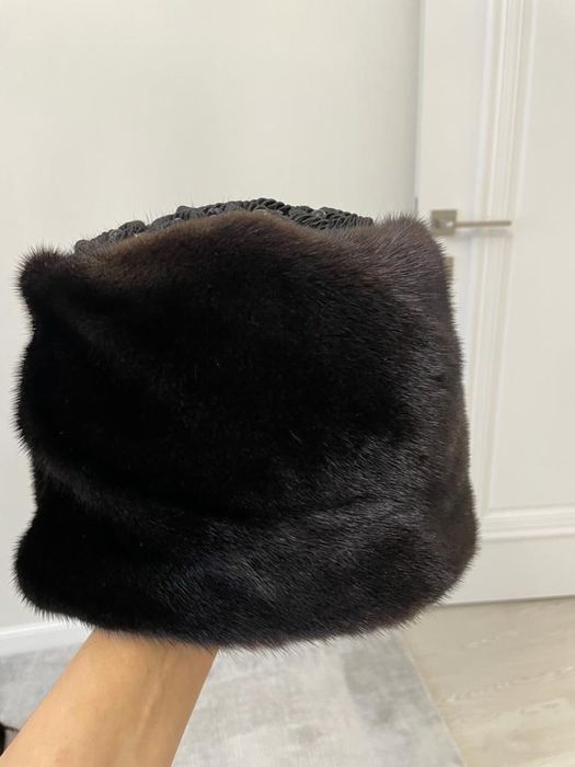 Шапка норковая