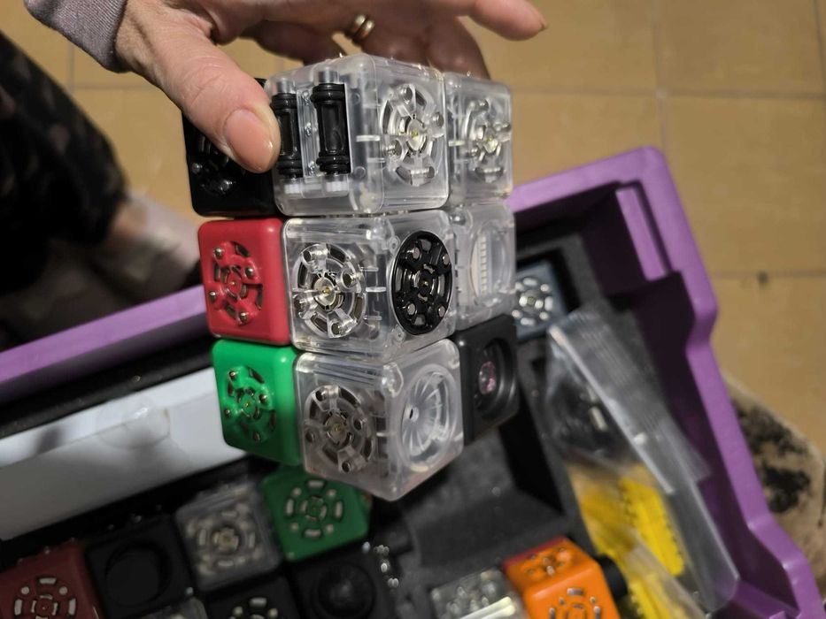 Cubelets Clever Constructors Pack 78 cuburi robotice educator