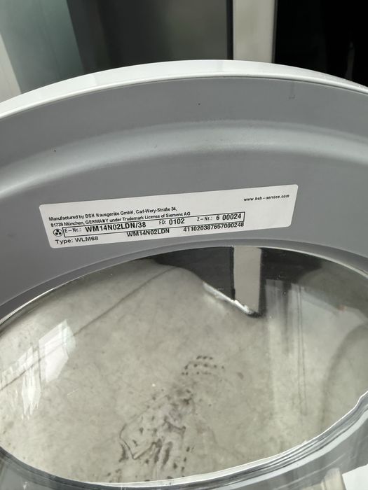 Пералня SIEMENS IQ300 Antiflecken Systen  .