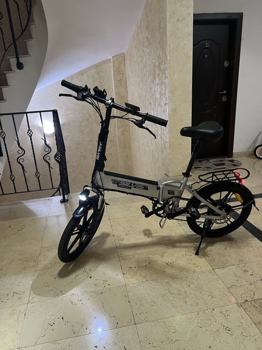 Bicicleta electrica pliabila motor 350w