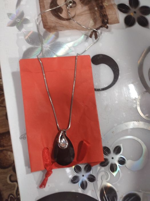 Сребърен пръстен.Колие