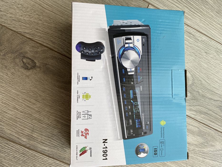 Radio mp3 auto Bluetooth Cenxiny N1901 4 x 65W Nou