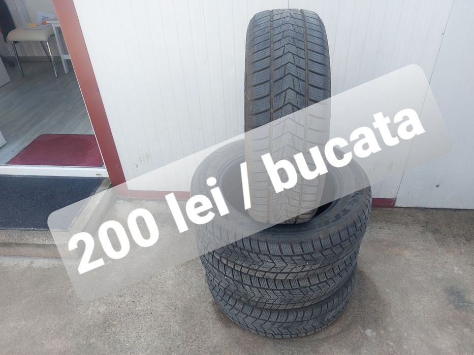200 lei bucata! Set anvelope M+S/IARNA 225 60 r18 Tracmax dot 2025! 7 mm