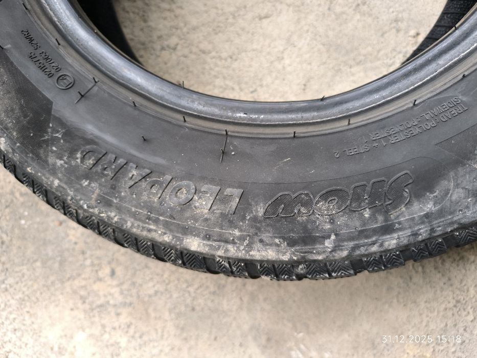 Продам зимние шины липучки R14, Mazzini Snow Leopard, 185/70/14 - 2 шт