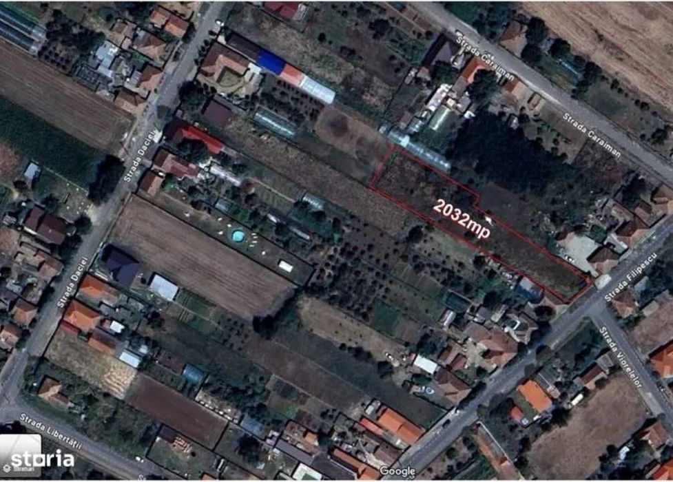 SUPER OFERTA! Vand teren intravilan Oras Curtici (16 EURO/MP)