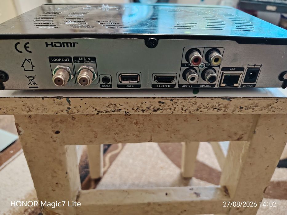 Receptor satelit DVBS2/S2X (MULTISTREAM)