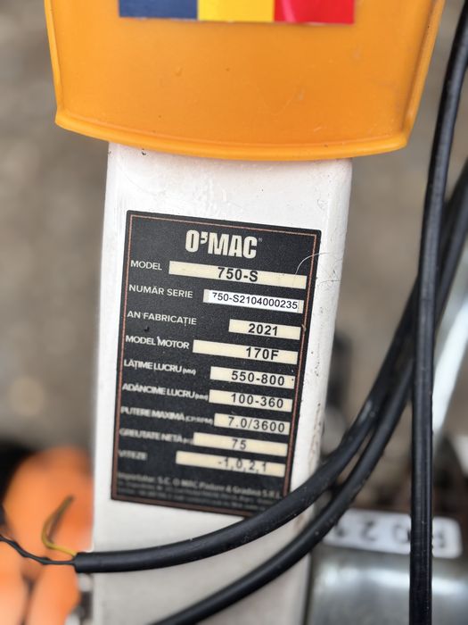 Motosapa O’Mac 7,5 cp