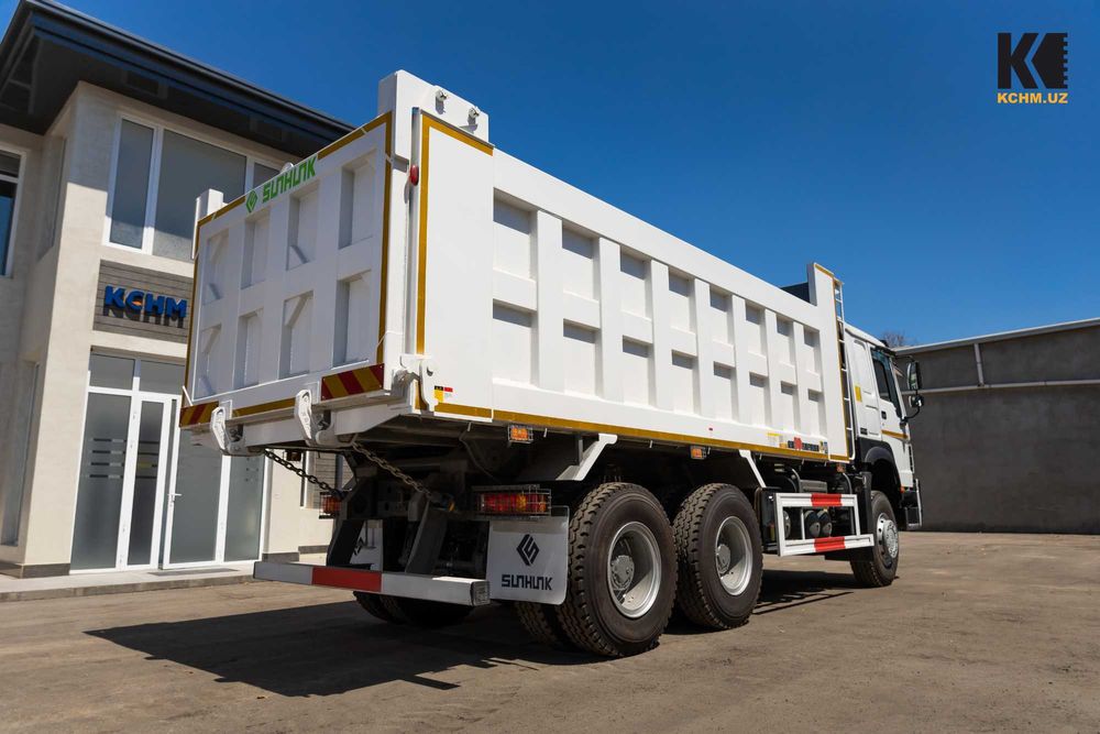 Газовый самосвал ХОВО 25-тонн