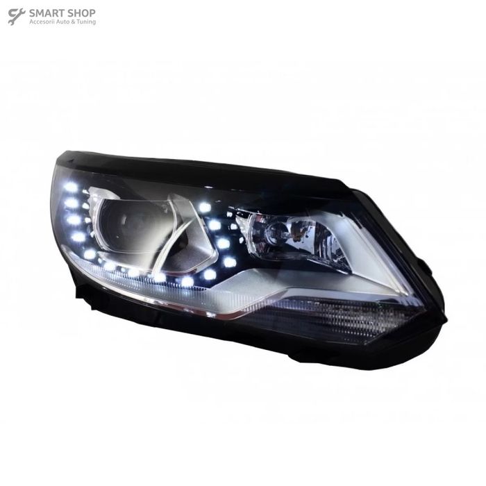 Faruri LED VW Tiguan MK I Facelift (2012-2015) OEM Xenon Design
