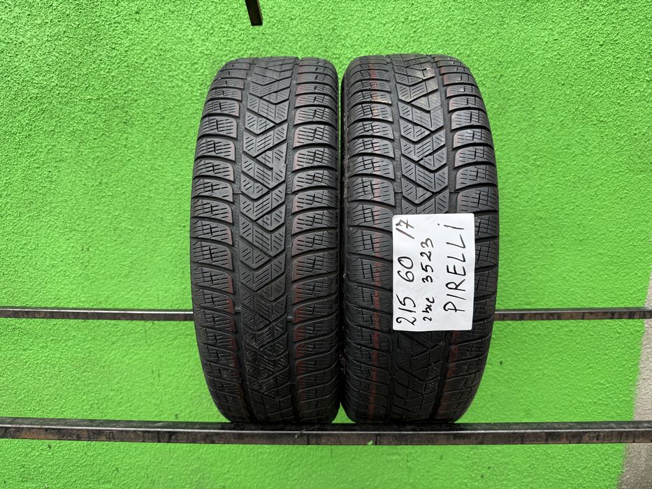 215/60/17 M+S Pirelli Bridgestone Profil rămas 70%