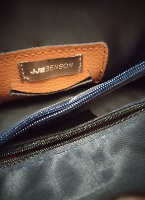 JJBenson Оригинална нова кожена чанта