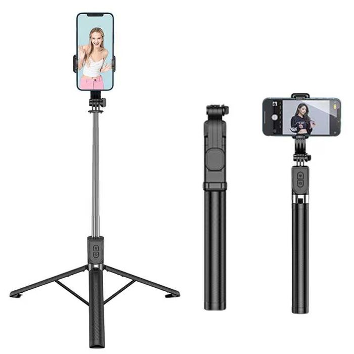Селфи стик Трипод Блутут Digital One SP01076 Y20 Bluetooth, дължина180