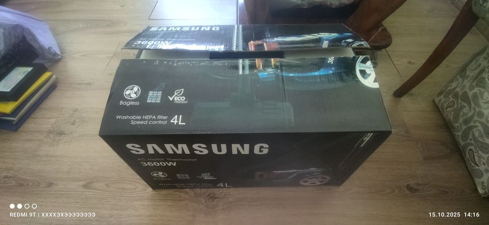 Новый Пылесос (Samsung)