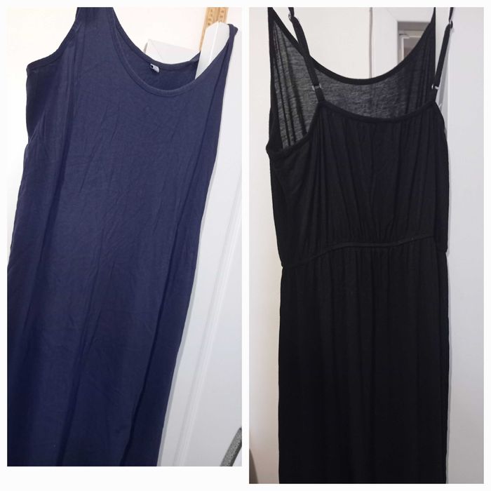 Две дълги памучни рокли Л-ХЛ