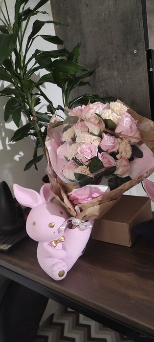 Подарки, цветы, ваза, 8 марта