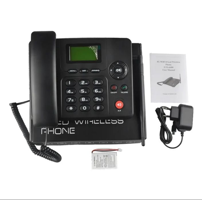 Стационарный телефон GSM +wifi