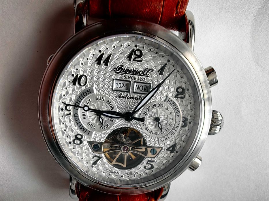 ceas de mana,automatic,american,INGERSOL,design german,29 rubine