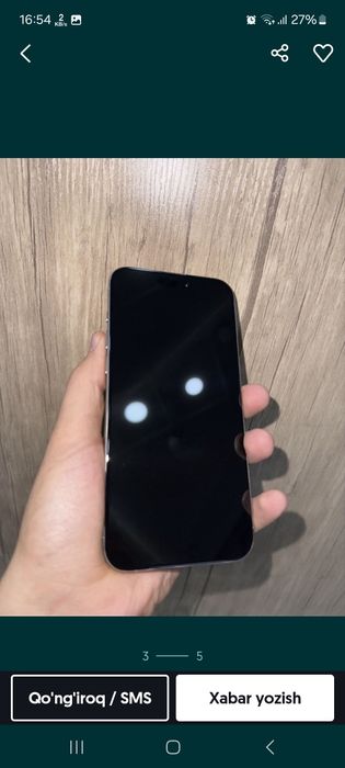 Iphone 15 pro natural titanium 128 GB Yonkisi 90%