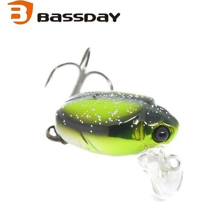 Мини воблер Bassday Kobun – 2см, топ за кефал и пъстърва