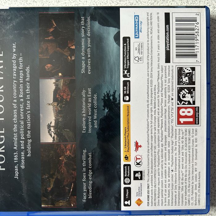 Диск Ронин пс5.