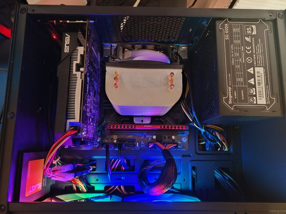 Pc gaming I3 9100F gtx 1650 ssd 500 8gb ddr4  win11