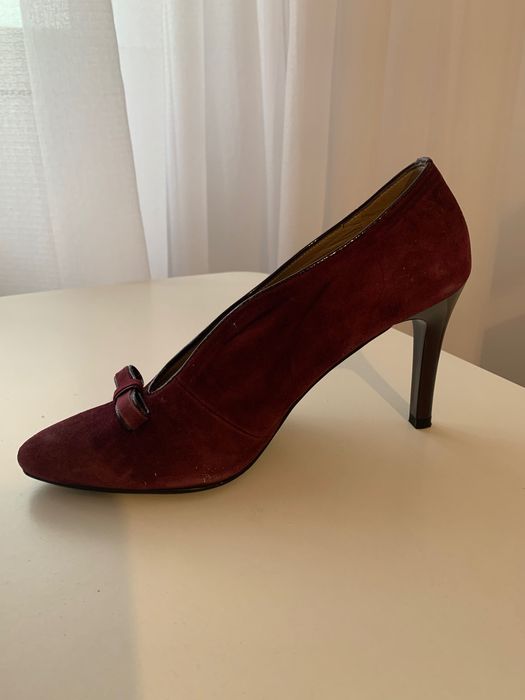 vand pantofi dama piele intoarsa