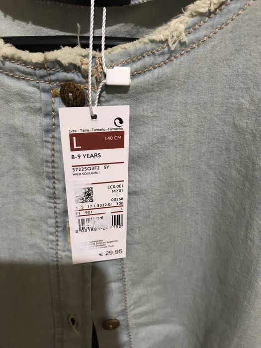 Camasa fete Sisley - 8-9 ani - 140 cm