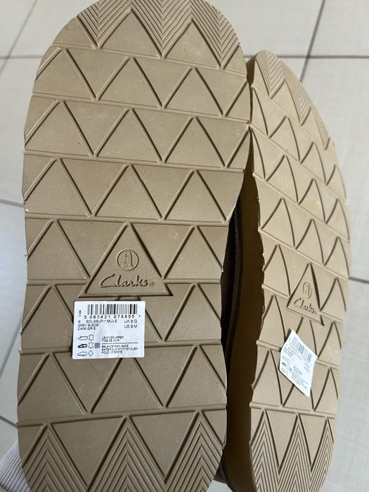 Papuci Clarks nr.42 gri,NOi