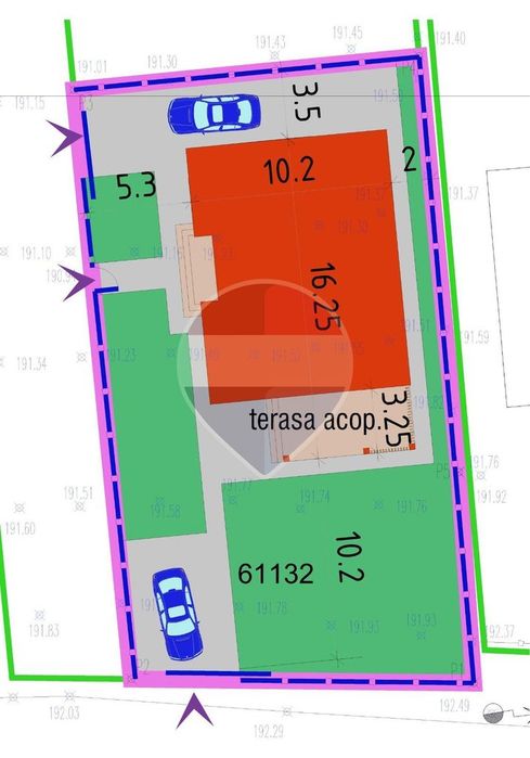 Casă nouă cu 4 camere LA ROSU si 550m2 teren Mocira, Maramureș