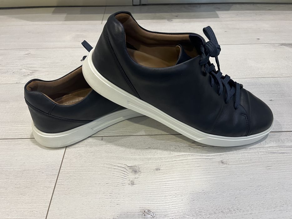 Оригинални кожени сникърси/кецове Clarks Un Costa номер 46 стелка 30см