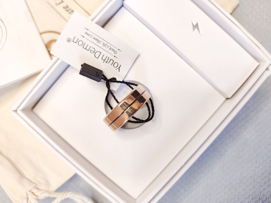 Умное кольцо, смарт кольцо, фитнес трекер для девушки