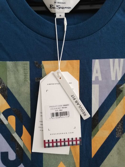 Мъжка тениска Ben Sherman, Нова, Размер М