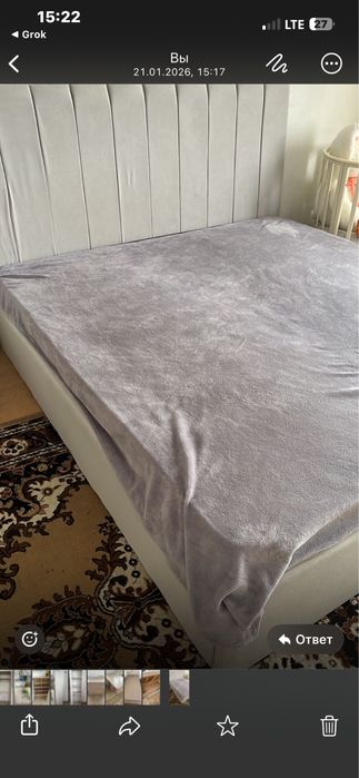 Двуспальная  кровать