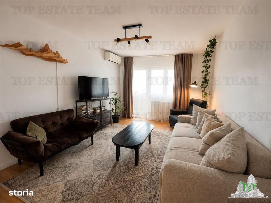 Apartament 3 camere renovat la metrou Gorjului