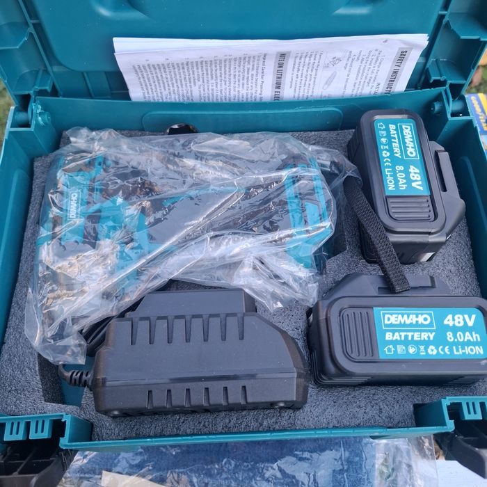 Bormașina impact Demaho,  48V,  8Ah,Brushless,  nou, Belgia