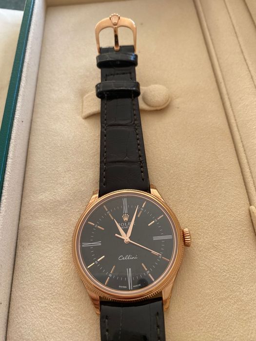 Rolex cellini rosegold