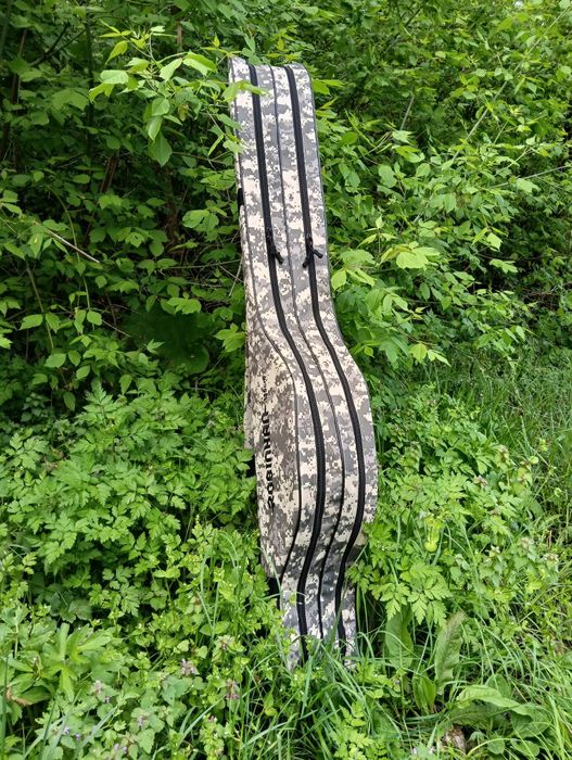 Двоен твърд калъф за съхранение на въдици