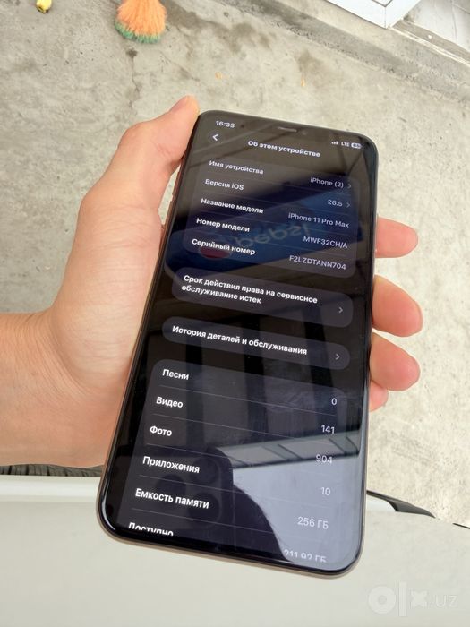 Iphone 11 pro max 256gb