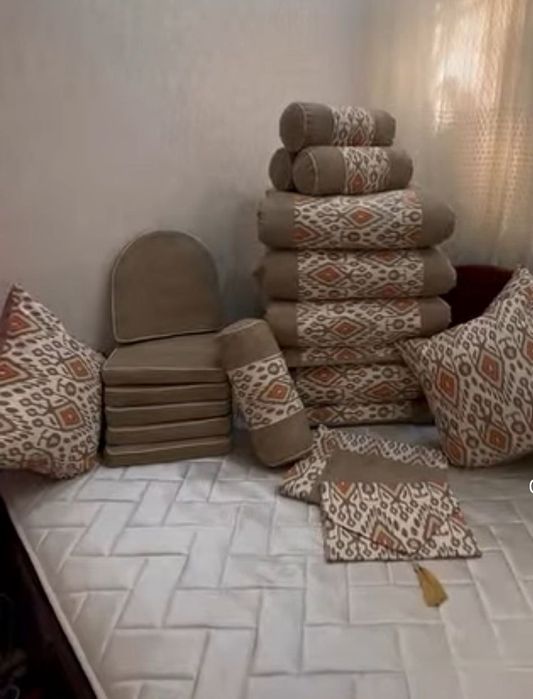 Matras o'rin urin ko'rpa yostiq ishlab chiqaramiz