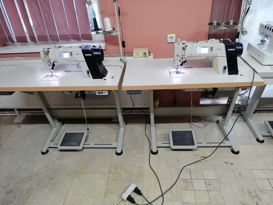 LICHIDARE ATELIER! Linie Profesională Croitorie și Broderie (7 Mașini + Mobilier Complet)