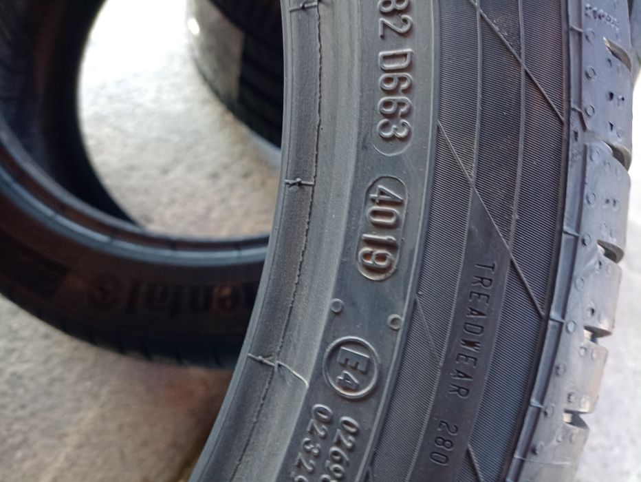 4 anvelope de vara NOI Continental 225/45 R19 dot 4019