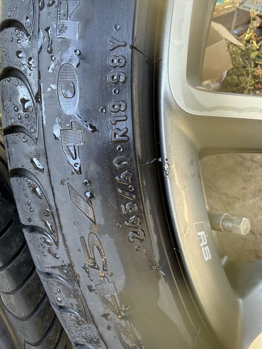 Jante Audi RS 19 cu anvelope Pirelli