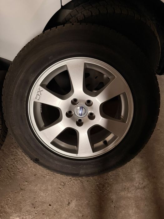 Jante volvo c x 60  cu cauciucuri continental  rulate 1000 k.m