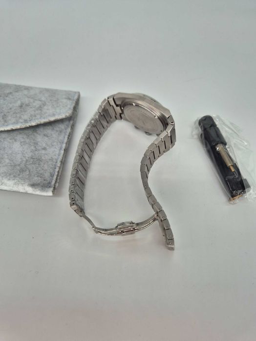 Ceas Bărbătesc Megalith Chronograph Silver & Blue