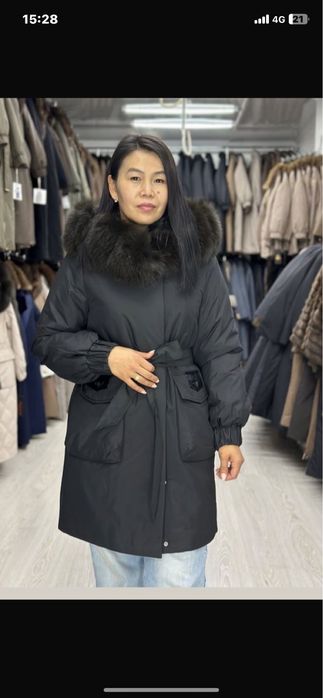 Новая Зимняя женская куртка