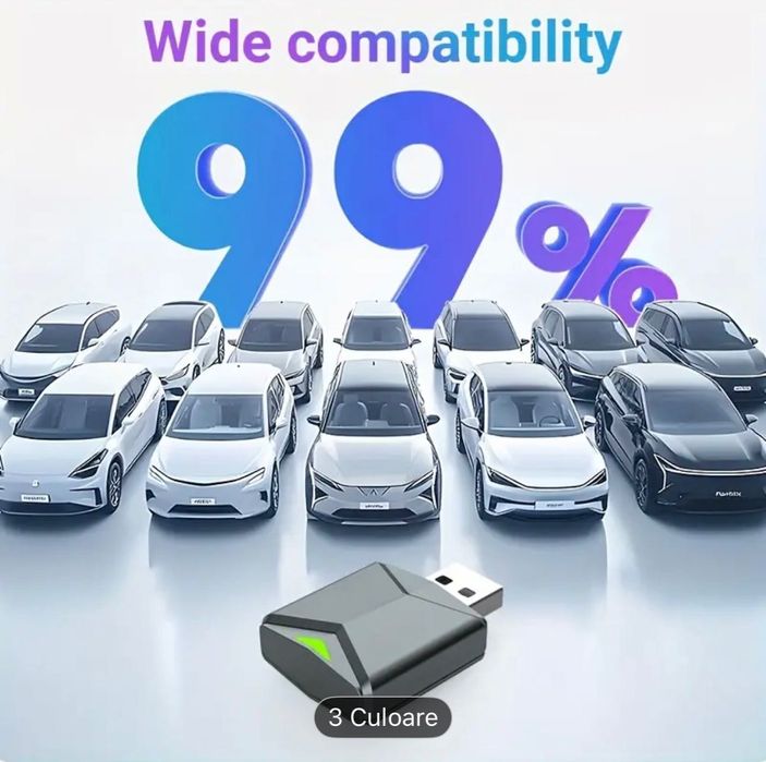 Adaptor apple carplay si android universal nou